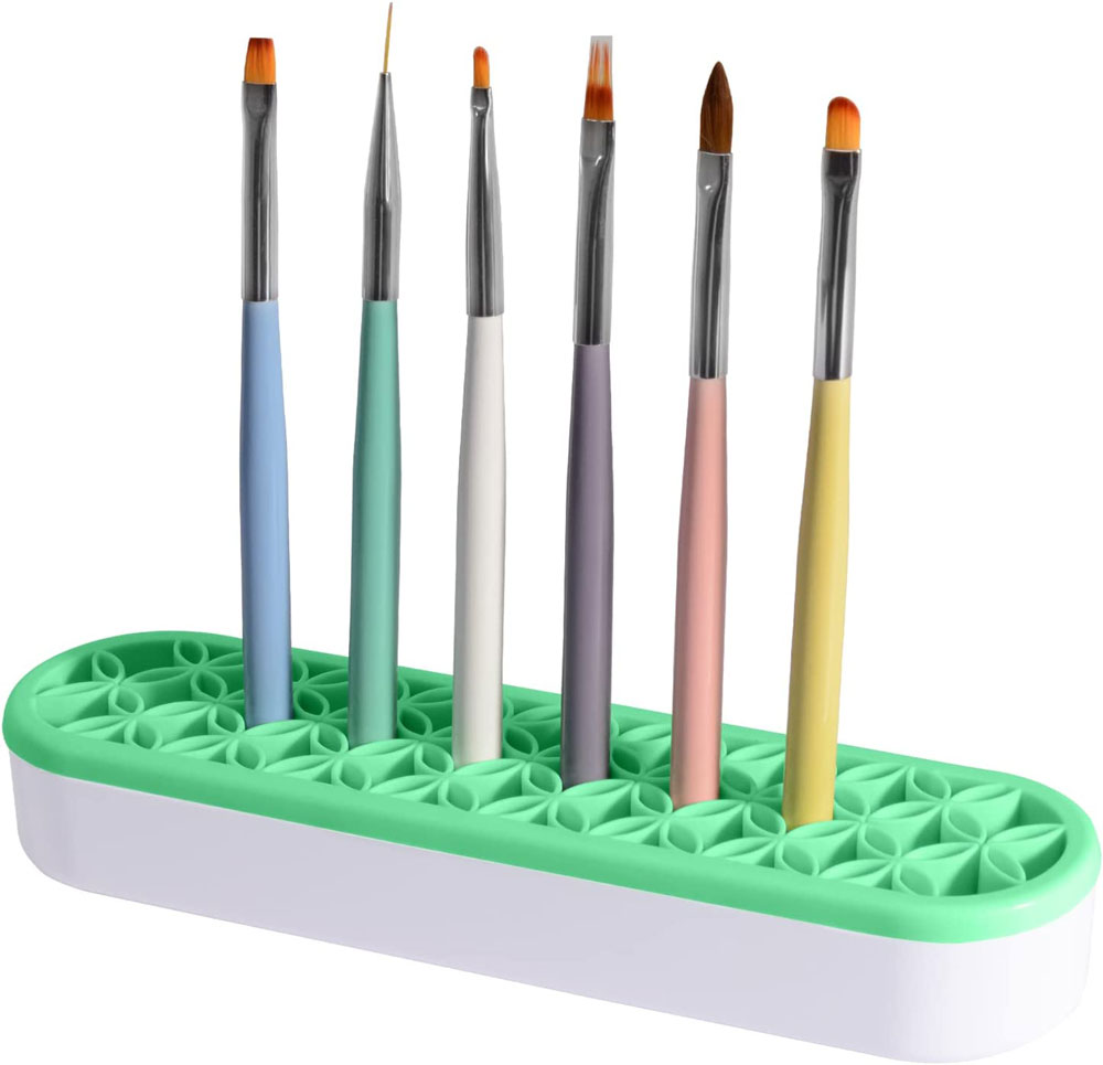 矽膠化(huà)妝刷支架 矽膠化妝刷支架